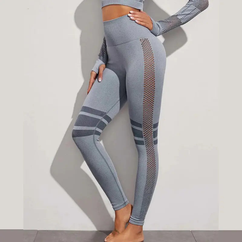 Élan Mesh Sculpt Yoga Leggings