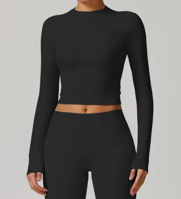 Élan Sculpt Slim Long-Sleeve Yoga Top