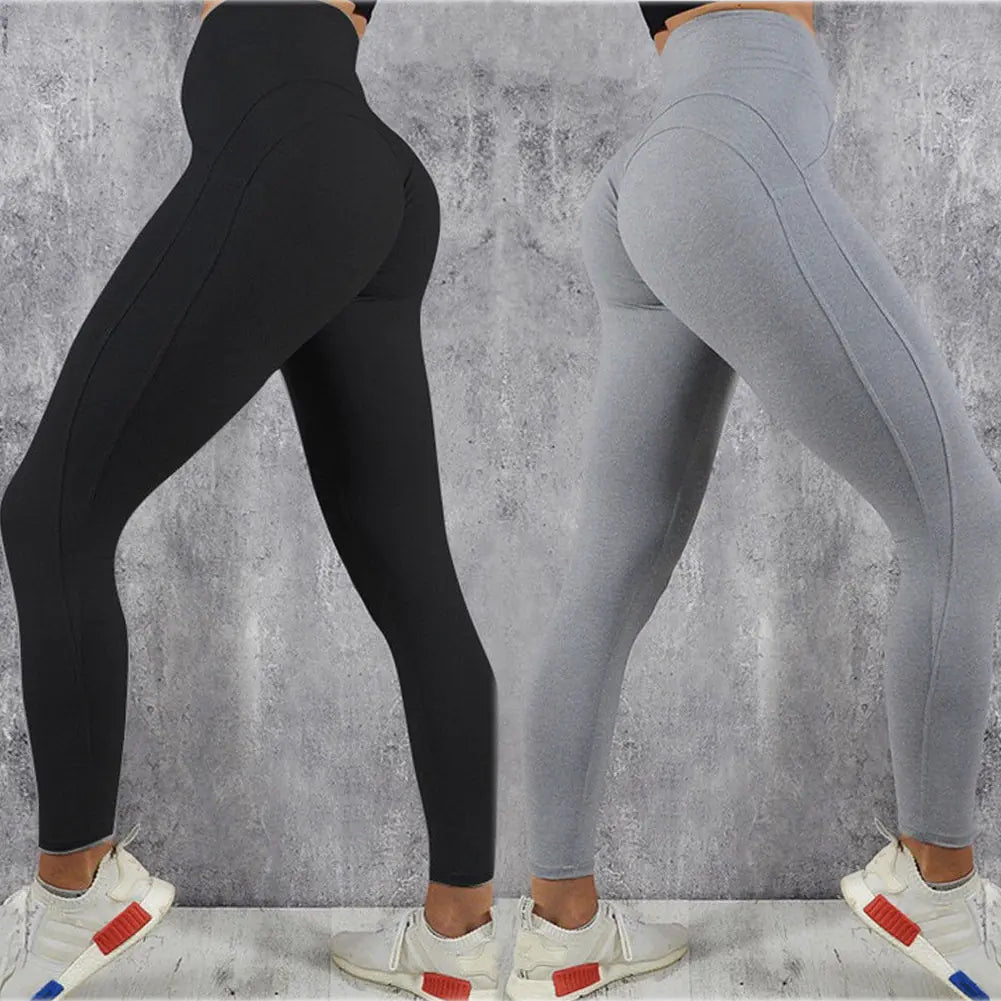 Élan Peach Sculpt High-Waist Leggings