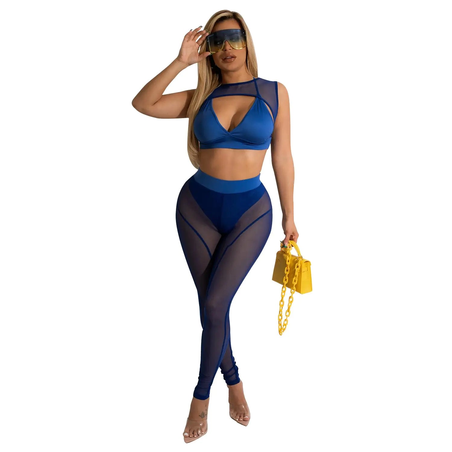 Élan Mesh Contour Leggings