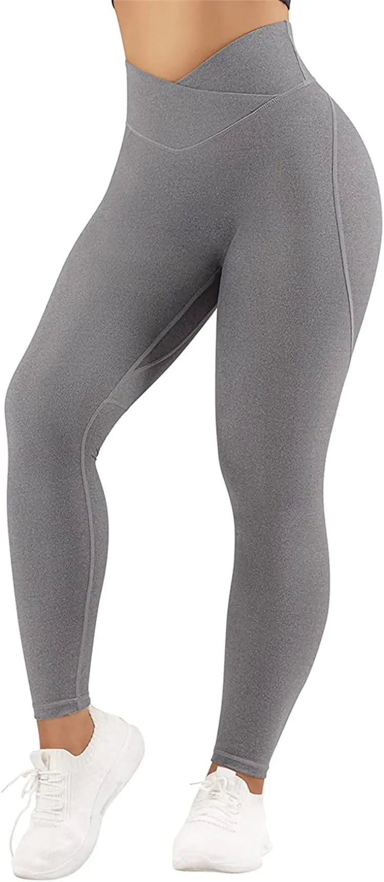 Élan Cross-Waist High-Waist Yoga Pants