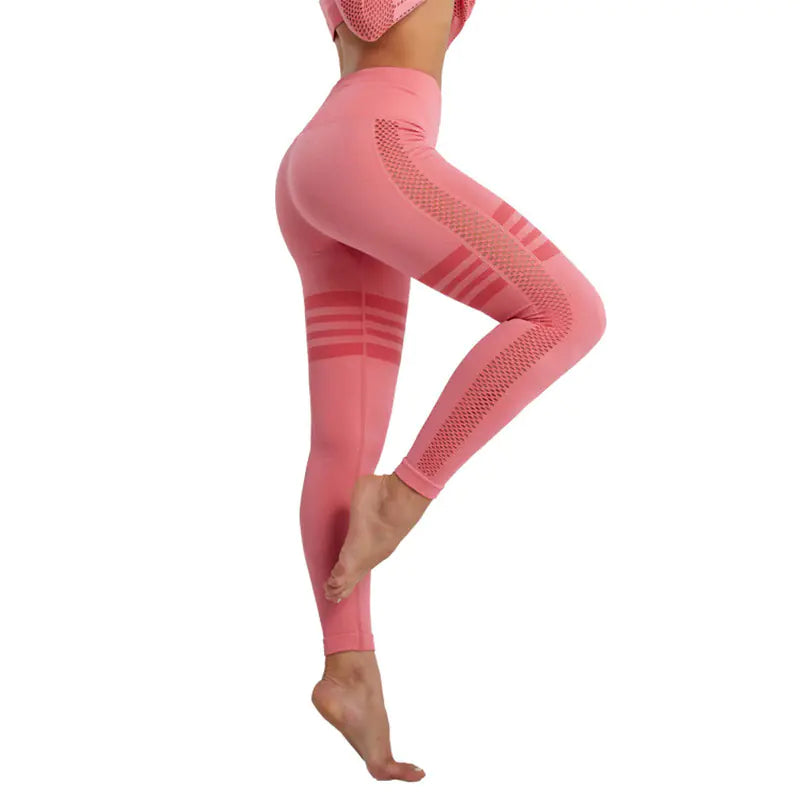 Élan Mesh Sculpt Yoga Leggings