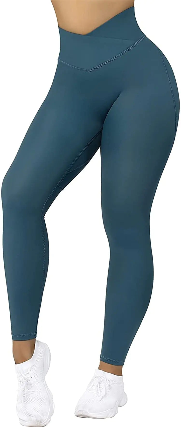 Élan Cross-Waist High-Waist Yoga Pants