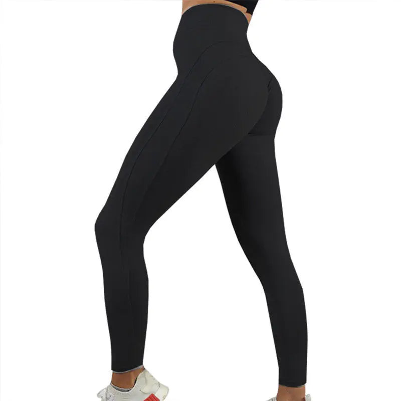Élan Peach Sculpt High-Waist Leggings