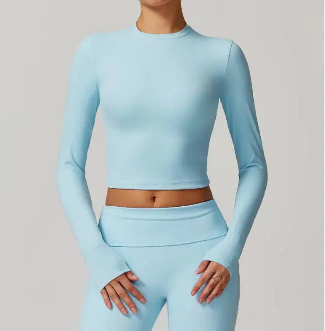 Élan Sculpt Slim Long-Sleeve Yoga Top
