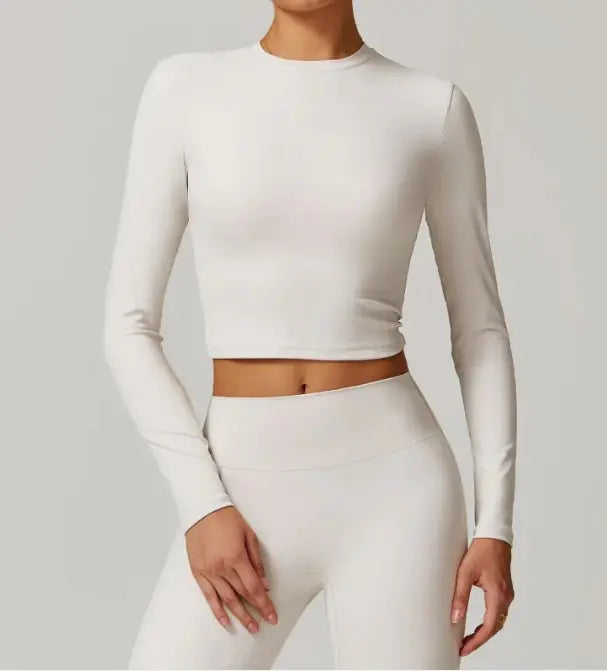 Élan Sculpt Slim Long-Sleeve Yoga Top