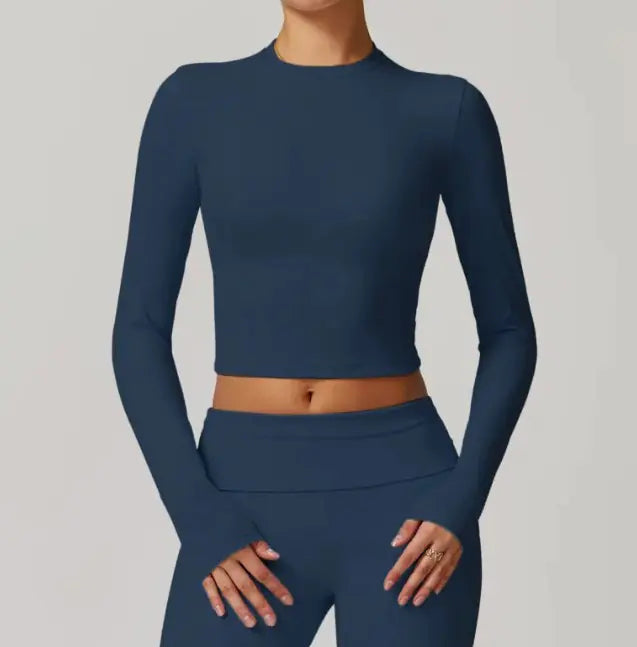 Élan Sculpt Slim Long-Sleeve Yoga Top